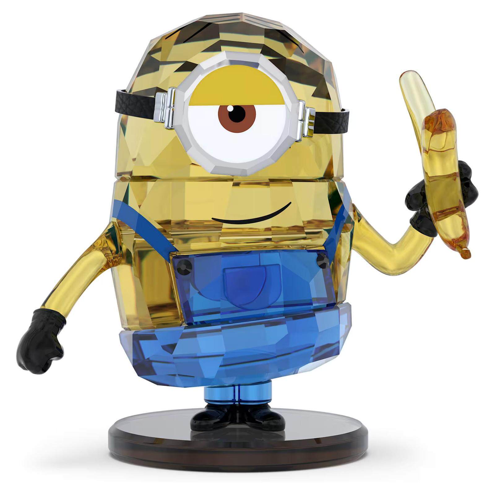 SWAROVSKI施华洛世奇水晶Minions Stuart摆件装饰彩色的5692028