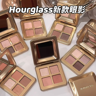 25年新款hourglass四色眼影盘哑光缎光细闪荒漠盘/燕麦盘/玫瑰盘