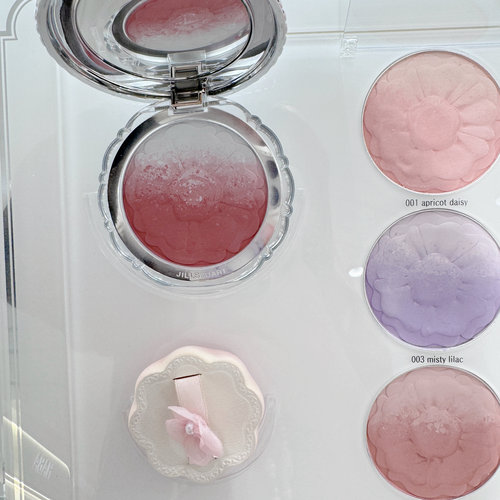 美哭了  jill stuart2024限定渐变花瓣腮红01/02/03/04/101 粉扑