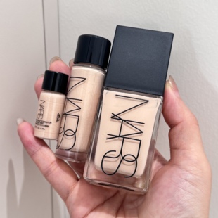 L1.25L0.5流光美肌持妆粉底液 Nars 纳斯超方瓶粉底液新色L1.5