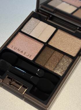 lunasol/日月晶采四色眼影光影净化02beige n12 15猫眼石