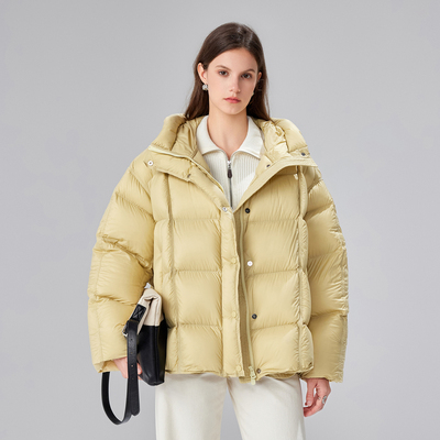 新国标95白鹅绒宽松加厚羽绒服