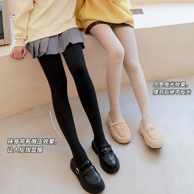 连裤袜高腰收腹微压显瘦