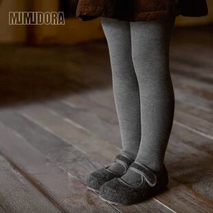 冬季女童加绒打底裤宝宝加厚保暖A类无骨连裤袜中大童儿童打底袜