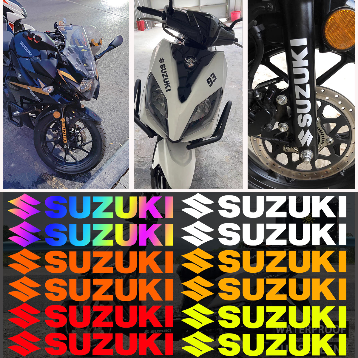 适用铃木UY125摩托改装饰贴纸