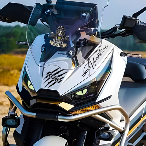 适用升仕368G摩托车改装饰贴纸