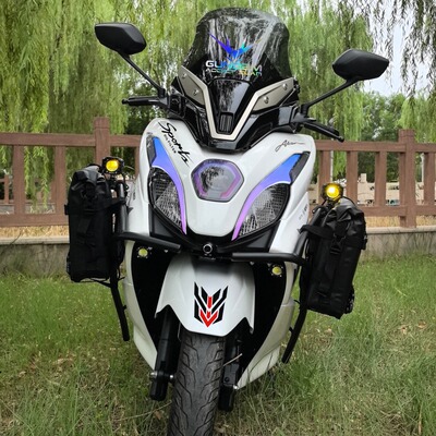 用豪爵UFR150改装饰贴纸配件