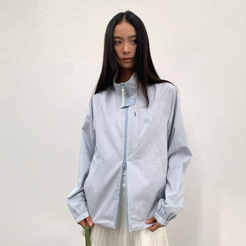 roaringwild a arch 咆哮野兽 条纹双拉链美式骑行男士夹克外套