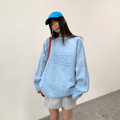 arch 咆哮野兽 roaringwild 撞色宽松保暖卫衣针织衫 秋冬毛衣男