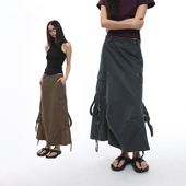 arch 咆哮野兽仿旧水洗工装 roaringwild 半裙百搭夏季 宽松纯棉