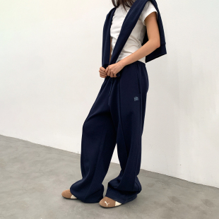 咆哮野兽 arch 宽松休闲女直筒裤 肌理阔腿男士 roaringwild 卫裤