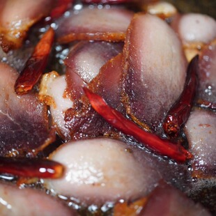 南拾壹| 腌秋肉 土猪爆腌肉 云南普洱磨黑传统猪肉美食