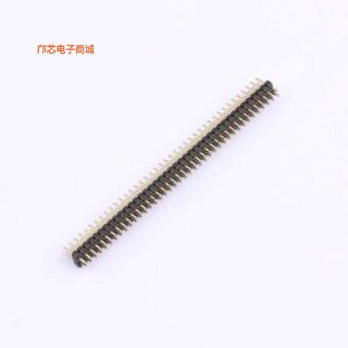 210-1S-2*40P直插排针 镀金正品插件,P=1.27mm原装])