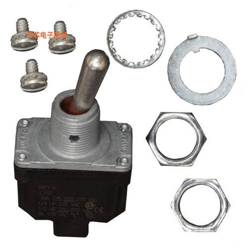 1NT1-6 -||全新原装SWITCH TOGGLE SPST-NO 10A 125V