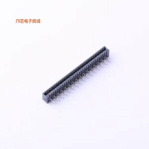 1.0-B-32PW -[(全新弯插,P=1mm(交错脚)插板弯针正脚 无锁