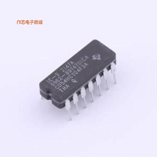 CD54HCT04F3A -[(全新原装CD54HCT04 6 通道 4.5V