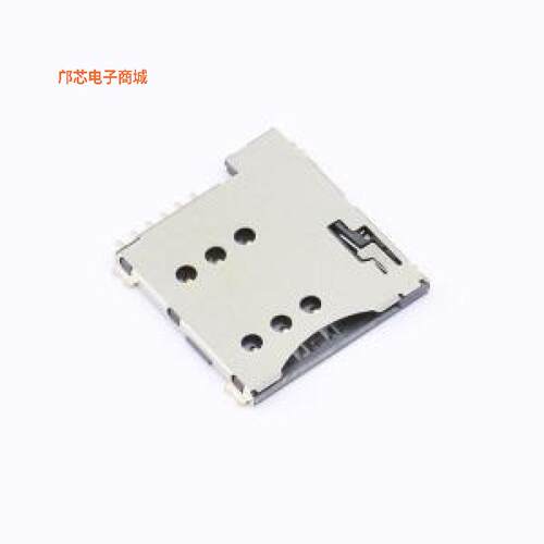 ASIM-H135-6P -[(全新SMD自弹式 MicroSIM卡 卡座
