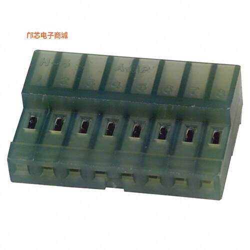 3-640443-8 -[(CONN RCPT 8POS IDC 28AWG TIN