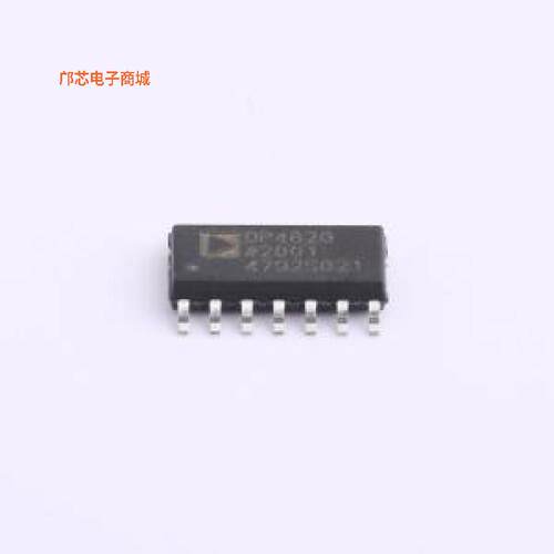 OP482GSZ -||全新SOIC-14四通道、低功耗、高速JFET运算放大器