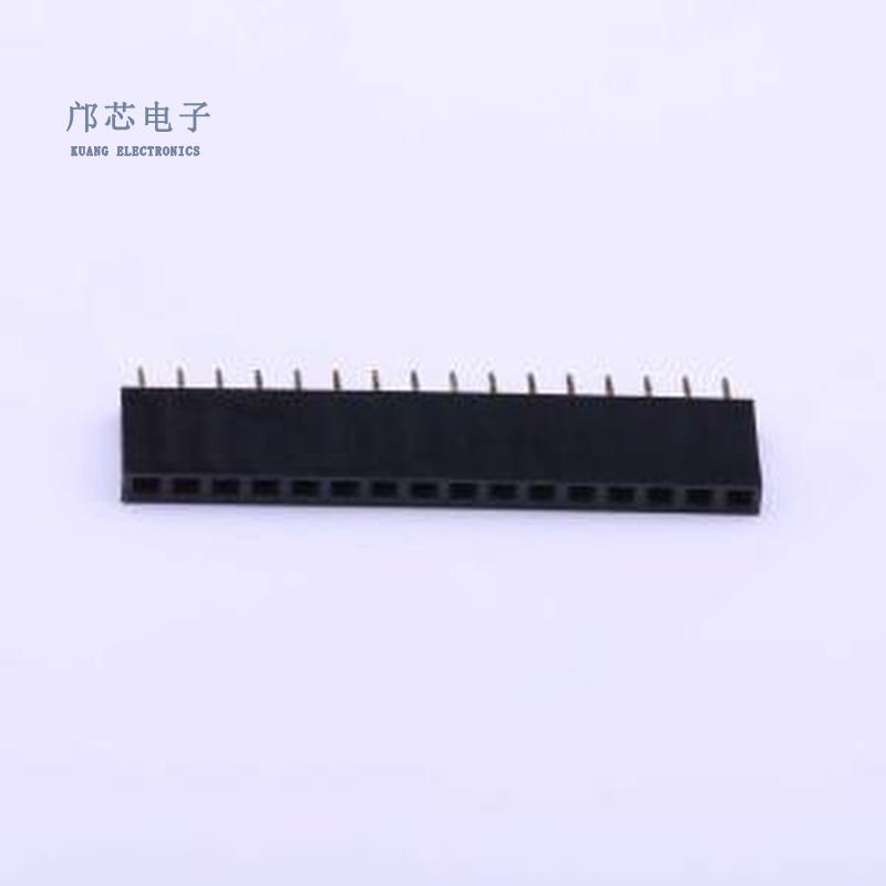 原装2.54-1*16P母全新插件,P=2.54mm
