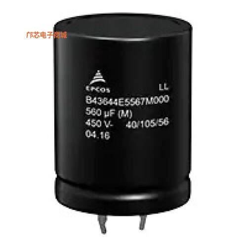 B43644A9687M067 -[(CAP ALUM 400V POLAR