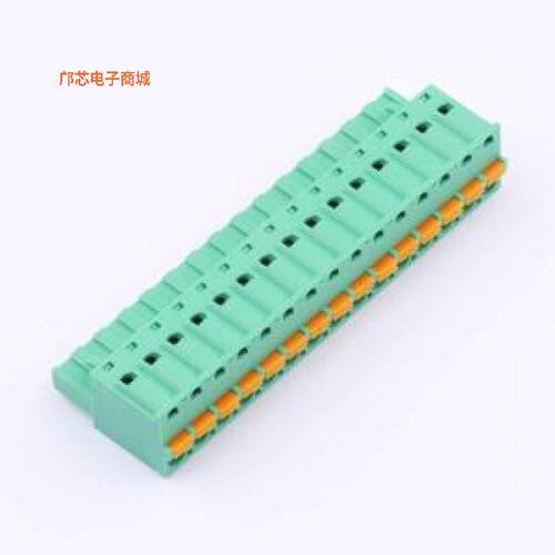 MX2EDGKD-5.08-15P-GN01-Cu-A -||全新原装绝缘材料：P