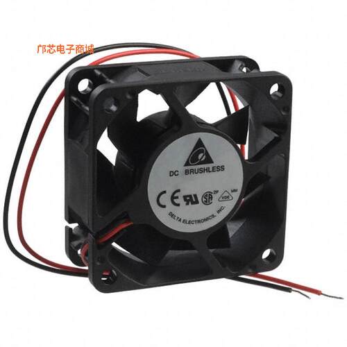 AFB0612L-A -[(FAN AXIAL 60X25.4MM 12VDC WIRE