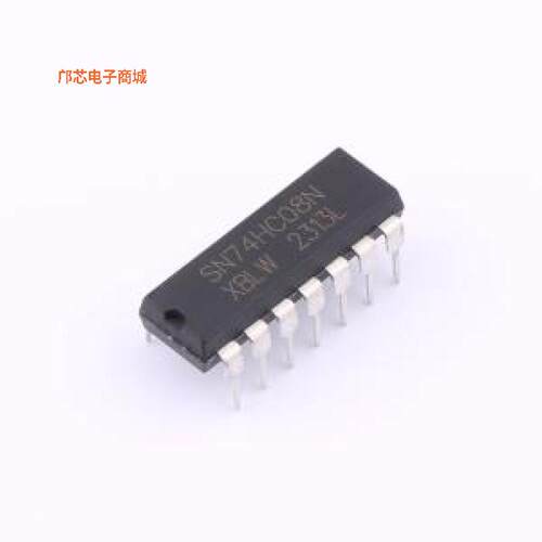 SN74HC08N(XBLW)正品DIP-14原装])