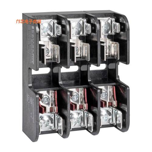 30353R -[(FUSE BLOCK,CLASS CC,3 POLE,600V,