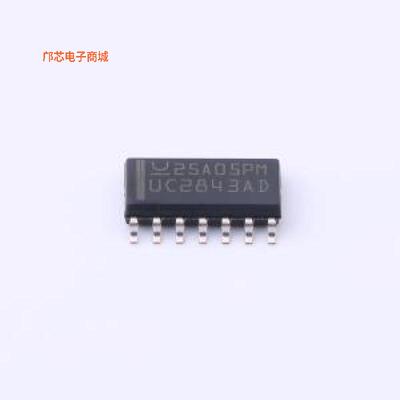UC2843ADTR -[(全新SOIC-14UC2843A 电流模式 PWM 控制器