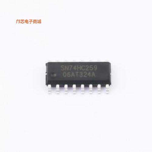 SN74HC259DR(LX) -[(全新原装SN74HC259是2至6V、8位可寻址锁存器