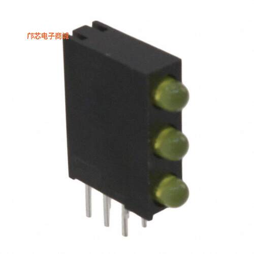 WP934SA/3YD -[(LED CBI 3MM 3X1 YELLOW RA插件