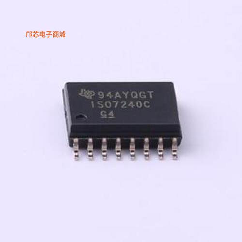 ISO7240CDWR -||全新原装ISO7240C 四通道 4/0 2