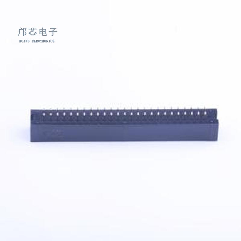 原装2.54-2*25P简牛全新插件,P=2.54mm