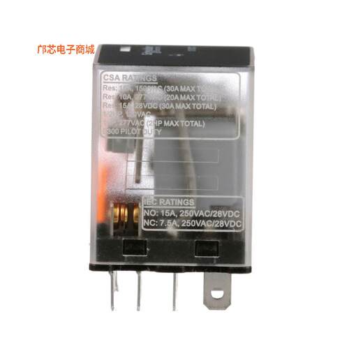 783XCXC-12D -[(P.RELAY 3PDT FASTON 12V 3NO+3NC