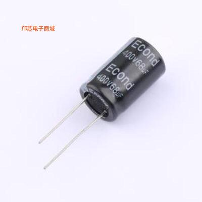 68uF400V16x25KM -[(全新插件,D16xL25mm105℃ 2000hrs