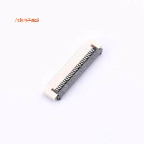 FPC 0.5-28P XGXJ H1.5正品SMD,P=0.5mm,卧贴原装])