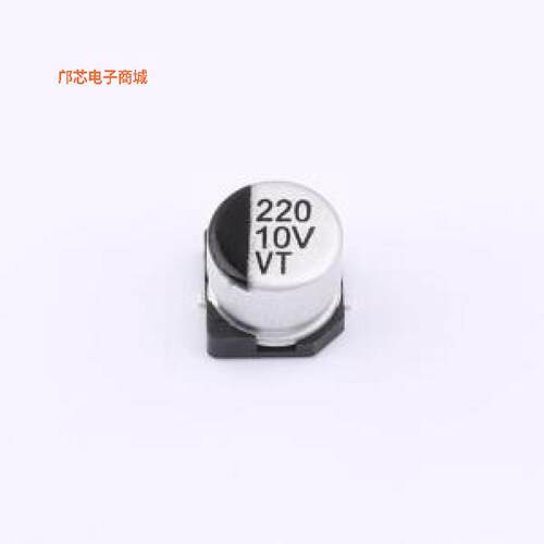 VT1AM221E054ST -[(全新SMD,D6.3xL5.4mm标准品 2000H at 105℃