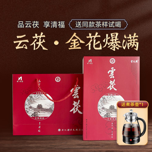 云天阁黑茶湖南安华云天阁云茯