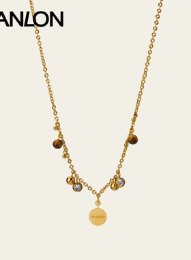 自然论金沙滩项链简约百搭通勤