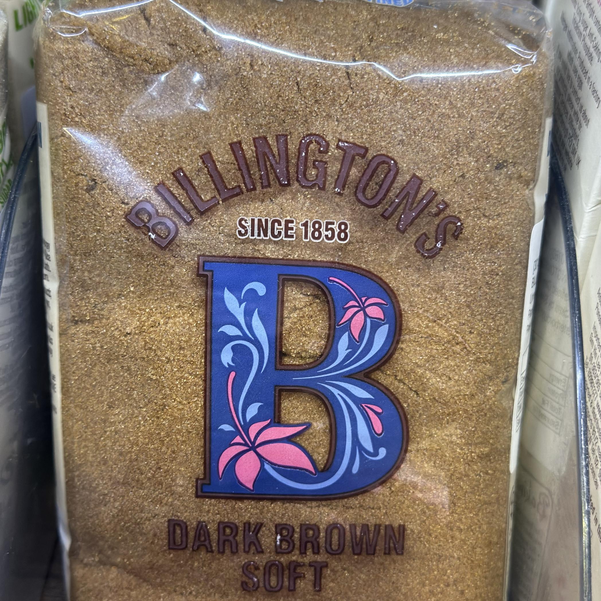 代购毛里求斯产 BILLINGTON'S幼黑糖 dark brown sugar 500克