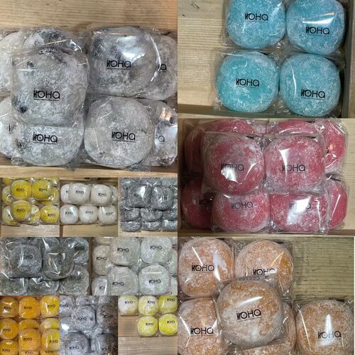 代购日本进口IRAHO大福芒果牛奶味/黑芝麻等多种口味30克＊6个