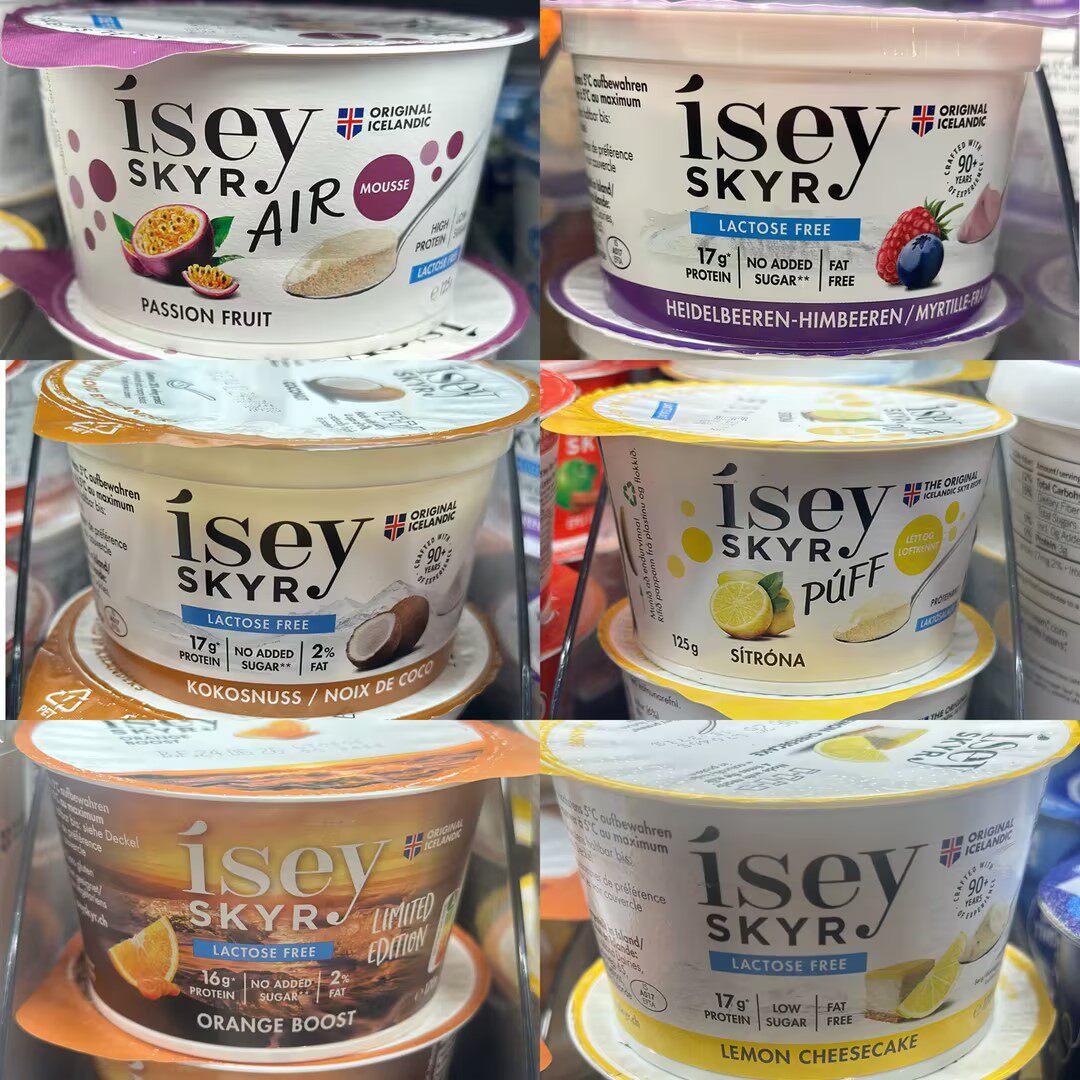 代购 冰岛进口 ISKY SKYR无乳糖冰岛乳酪酸奶 椰子/巧克力多口味