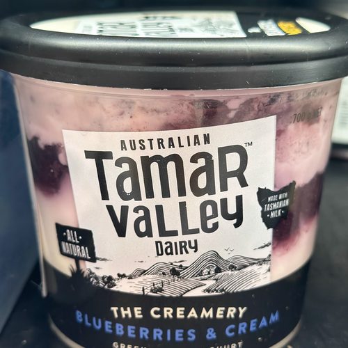 代购正品 澳大利亚进口 TAMAR VALLEY希腊乳酪/希腊式酸奶 蓝莓味