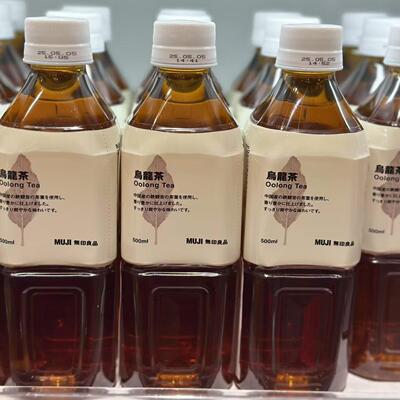 代购日本进口 MUJI/无印良品乌龙茶 Oolong tea 500毫升*6瓶
