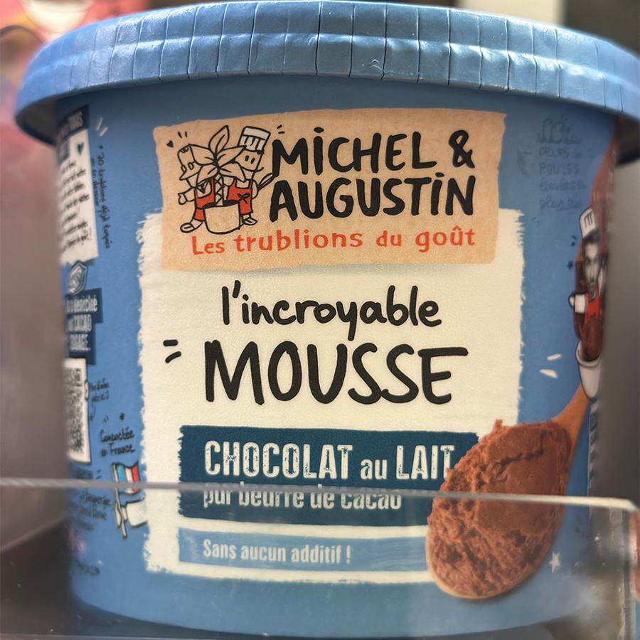 代购正品 法国进口 Michel&Augustin牛奶巧克力朱古力慕斯mousse