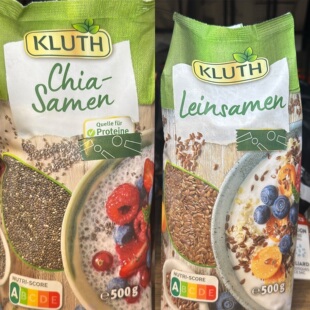 代购德国进口 KLUTH亚麻籽 Flaxseeds 500克