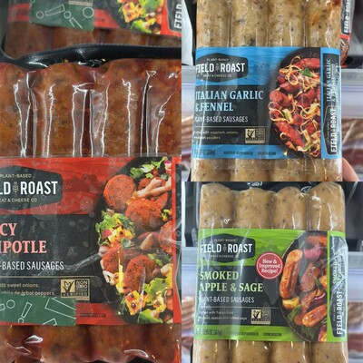 代购 美国进口 FIELD ROAST墨西哥风味辣椒素肠 多口味肉肠/香肠