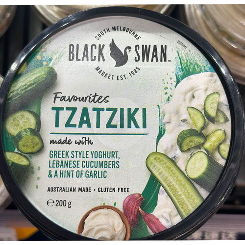 代购澳大利亚进口 BLACK SWAN/黑天鹅酸乳酪酱 TZATZIKI 200G