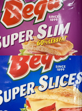 代购 国外进口 BEGA原味芝士片/低脂芝士片 12片 250克
